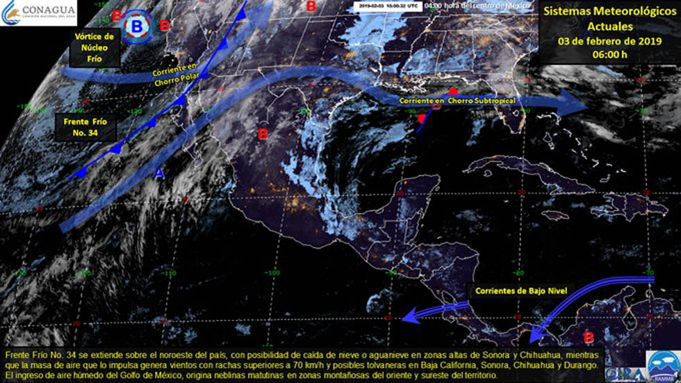 Persistirá el frío y lluvias en distintas partes del país - fenomenos-meteorologicos-en-el-pais