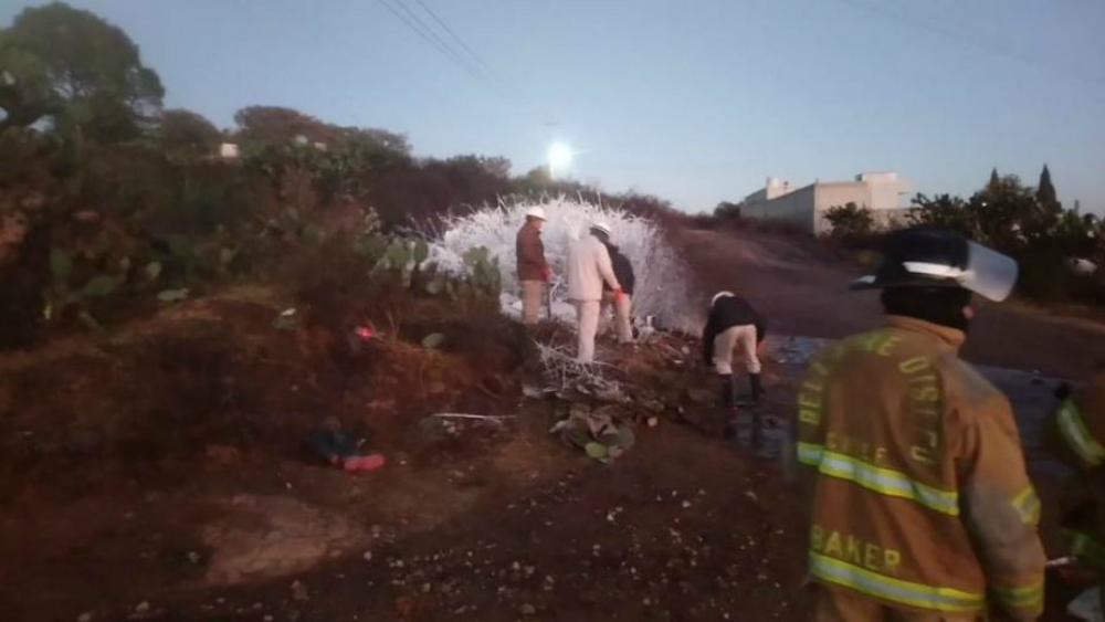 Fuga de combustible en Hidalgo