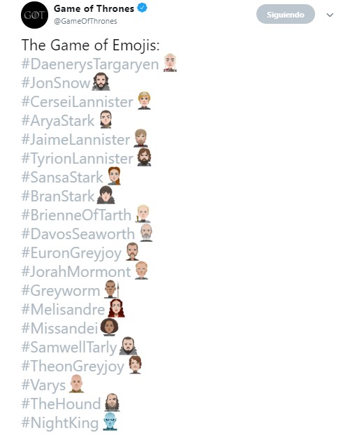 Los 20 personajes más importantes para el final de Game of Thrones - game-of-emojis