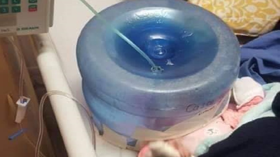 Usan garrafón como incubadora en hospital de Sonora