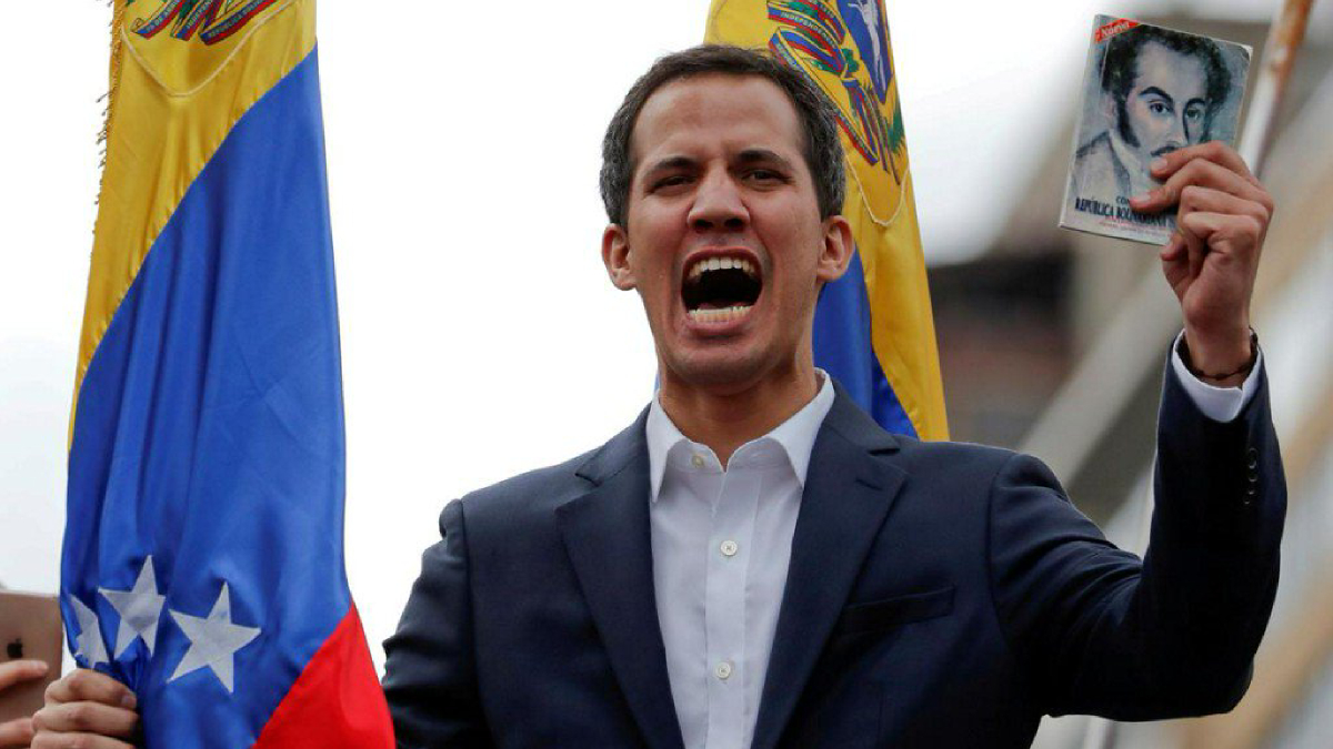 Espero que la crisis no se resuelva con una intervención armada: Guaidó