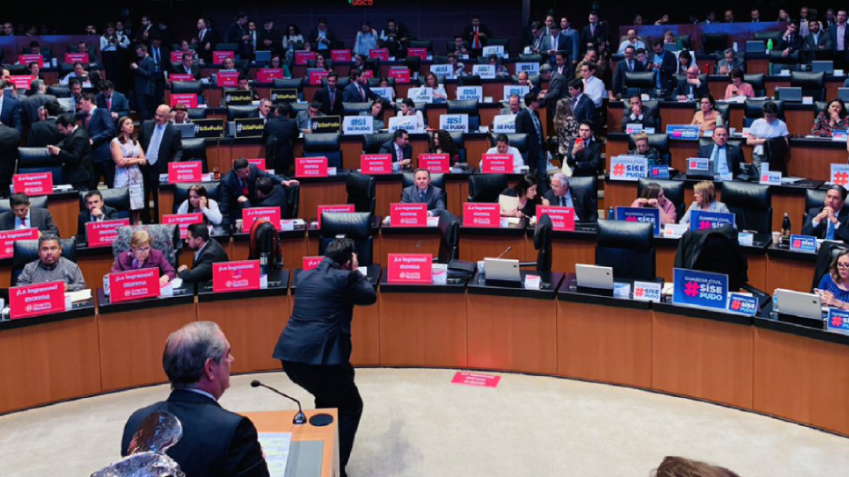 Por unanimidad, el Senado aprueba la Guardia Nacional con mando civil