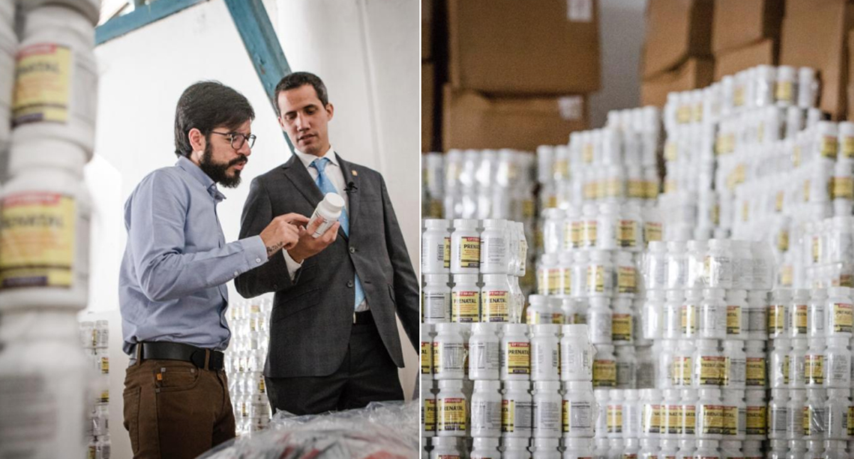 Entregamos el primer cargamento de ayuda humanitaria: Juan Guaidó