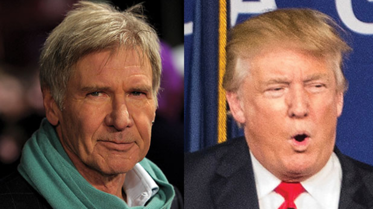 Harrison Ford critica a Donald Trump por negar el cambio climático