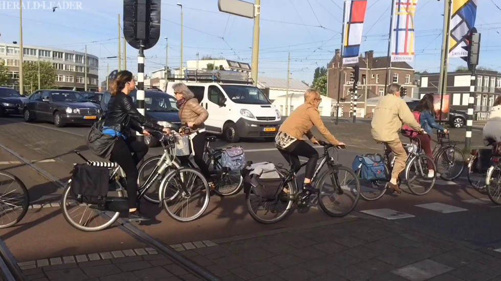 El problema de Holanda con las bicicletas