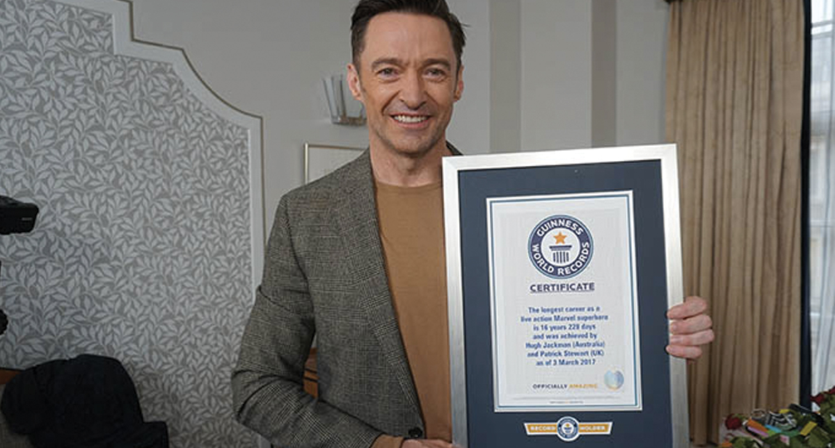 Hugh Jackman recibe Récord Guinness por su interpretación de Wolverine - hugh-jackman1