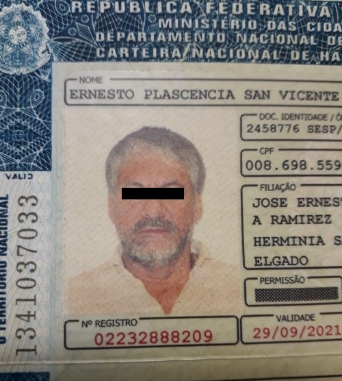 Detienen a exlíder del Cártel de Juárez en Brasil - identificacion-falsa-del-quien-fuera-miembro-del-cartel-de-juarez