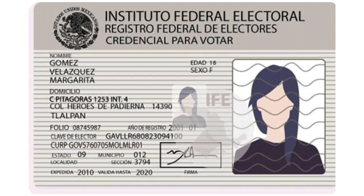 INE alista licitación para nueva credencial de elector