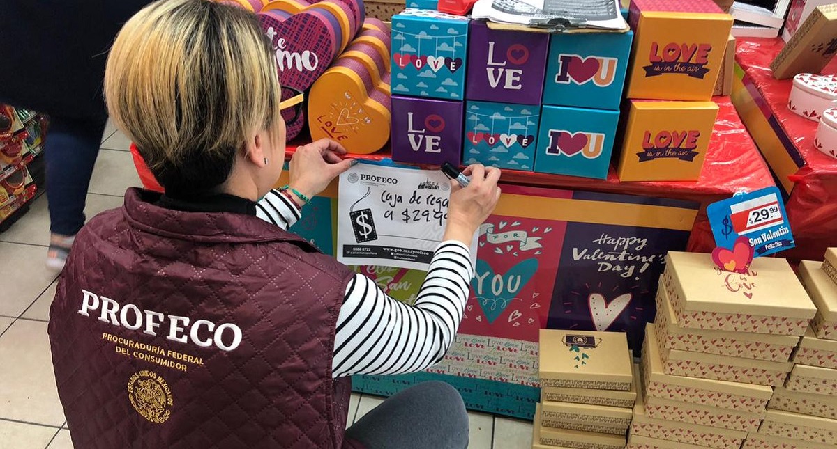 Profeco inspeccionará Día del Amor y la Amistad