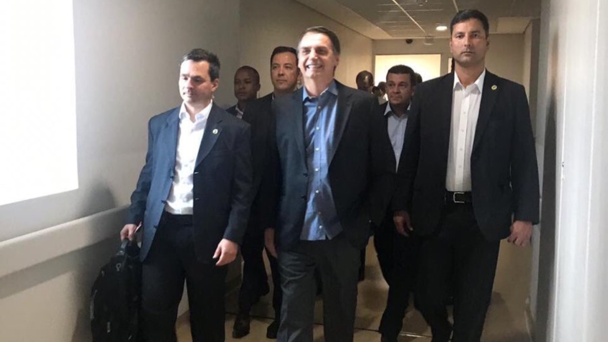 Jair Bolsonaro abandona el hospital