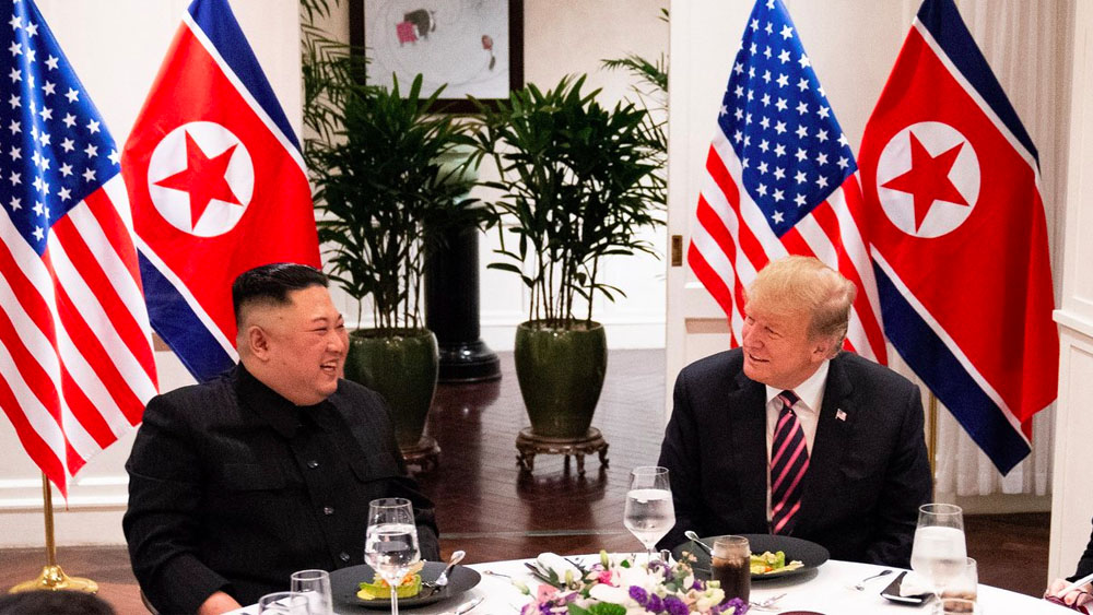 Trump y Kim se muestran optimistas durante cumbre en Hanói