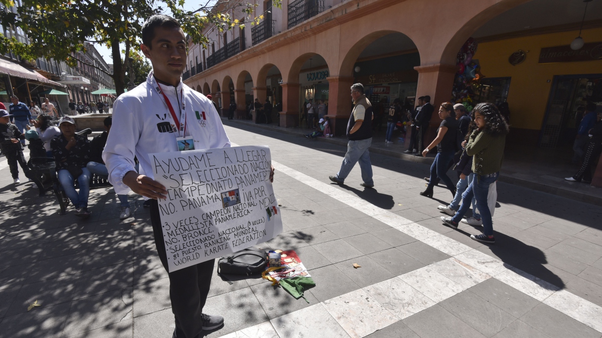 Karateca mexicano ‘botea’ para viajar a Campeonato Panamericano