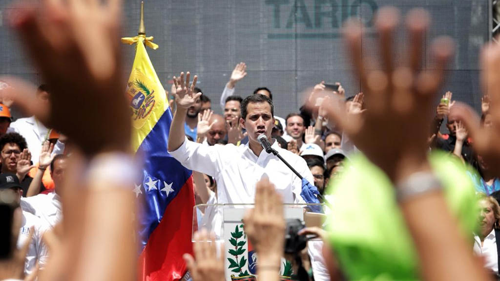 Juan Guaidó confía en que la ayuda humanitaria entrará a Venezuela