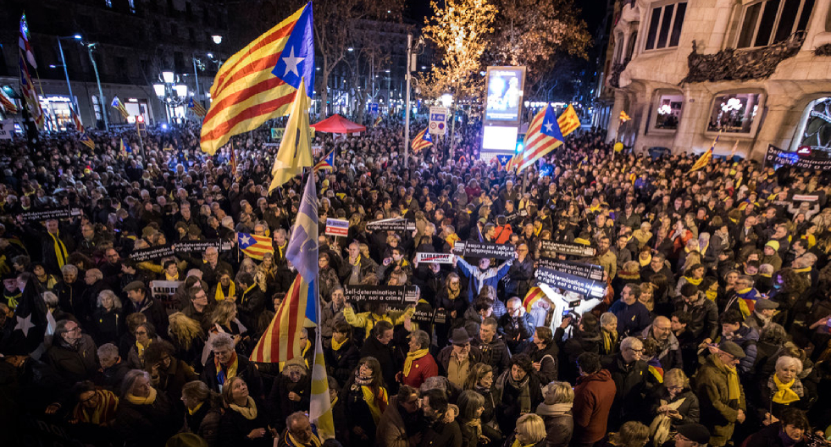 Independentistas catalanes no son presos políticos: Embajada de España