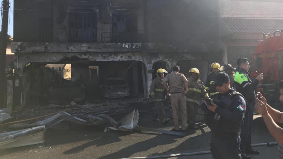 Explosión de pipa de gas deja tres heridos en Tampico