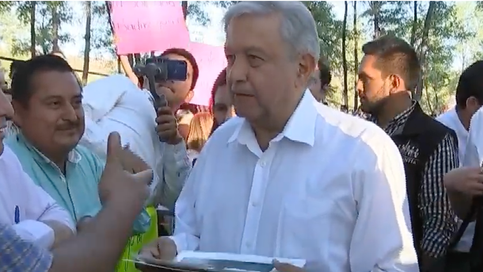 López Obrador ofrece mensaje desde Badiraguato, Sinaloa López Obrador ofrece mensaje desde Badiraguato, Sinaloa