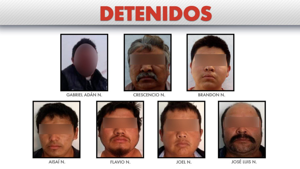 Desmantelan banda dedicada a robo de combustible y transporte en Puebla