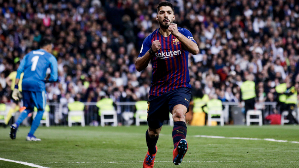 Suárez fulmina al Real Madrid y lleva al Barcelona a final de Copa  