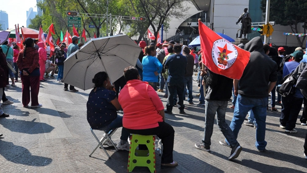 Al menos tres movilizaciones este martes en la Ciudad de México