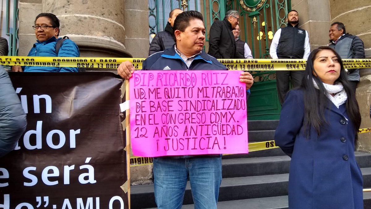 Manifestantes liberan acceso del Congreso de la Ciudad de México - manifestantes-congreso-cdmx1