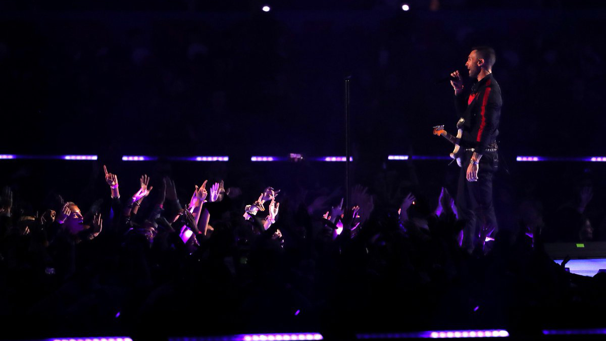 Maroon 5 protagoniza el medio tiempo del Super Bowl