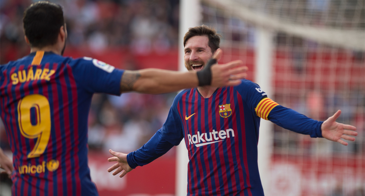 #Video ‘Hat-trick’ de Messi en victoria del Barcelona contra el Sevilla