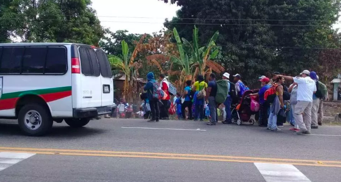 Detienen a migrantes que ingresaron ilegalmente a México