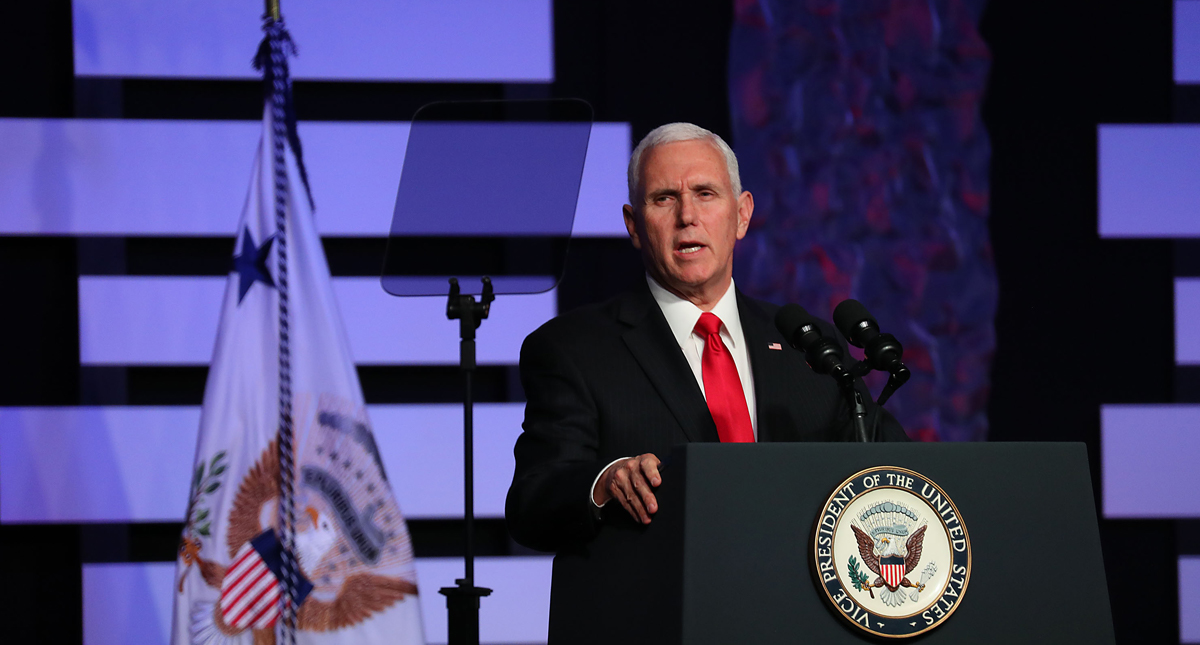 Pence asegura que presionarán a Maduro hasta lograr una Venezuela libre
