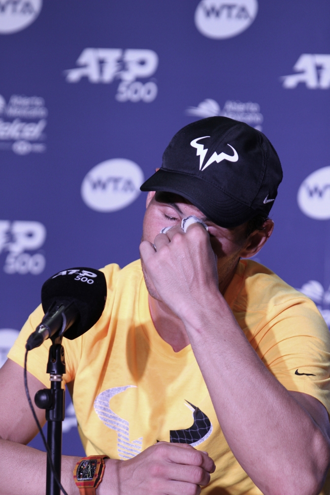 Nadal lamenta eliminación del Abierto de Acapulco - nadal-acapulco