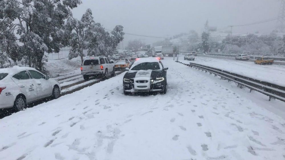 Nevadas en Sonora y Chihuahua por tormenta polar y frente frío
