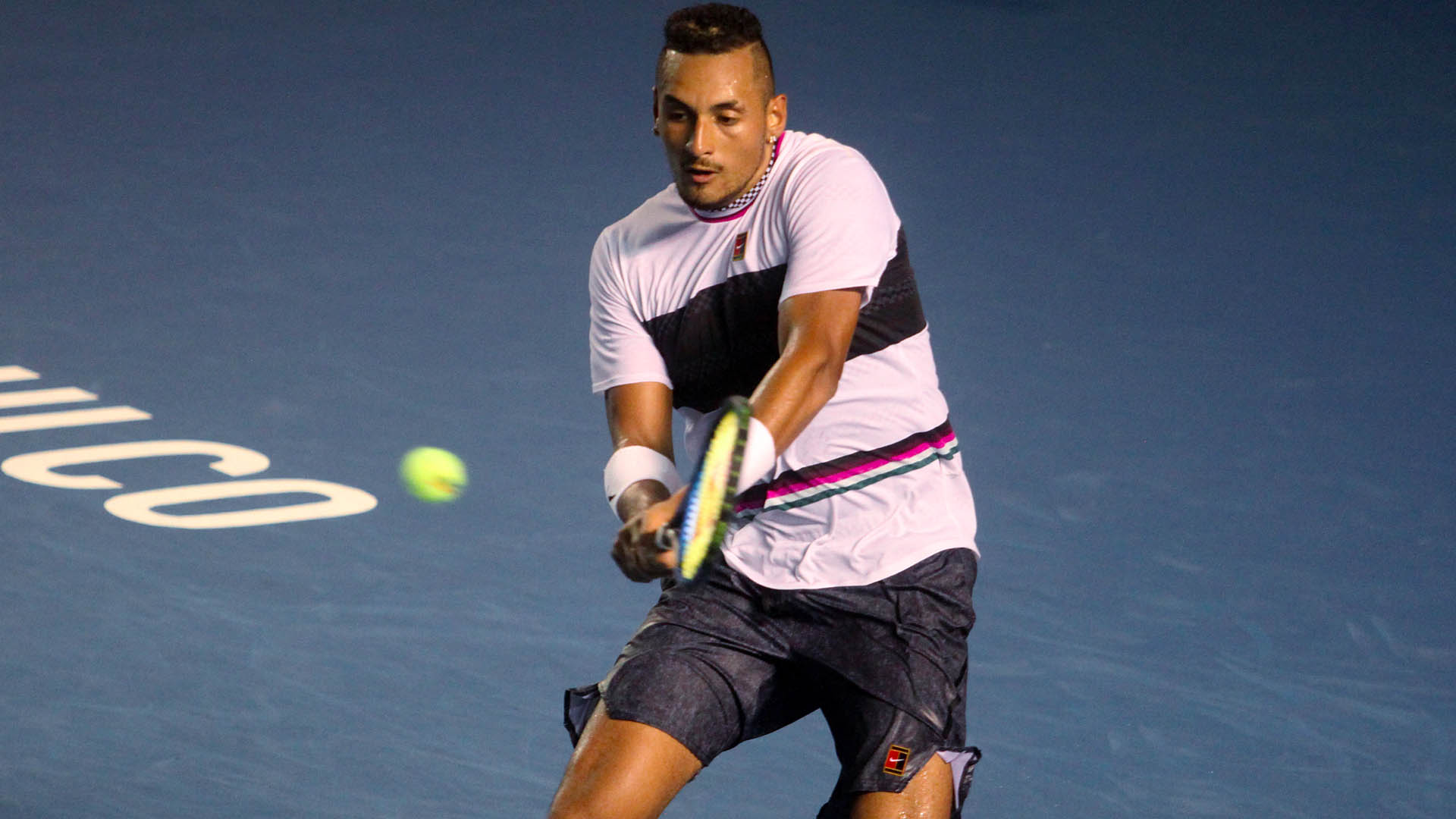 Kyrgios elimina a Wawrinka y pasa a semifinal en Acapulco