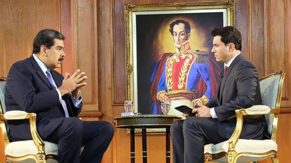 Maduro acusa a EE.UU. de fabricar una crisis para iniciar guerra en América del Sur