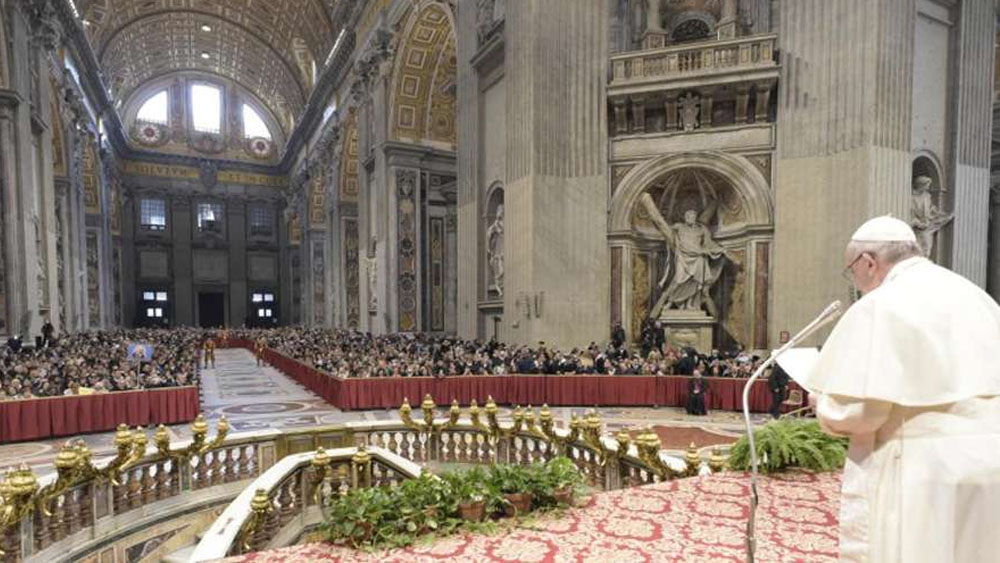 Quien ama a la Iglesia sabe perdonar: papa Francisco