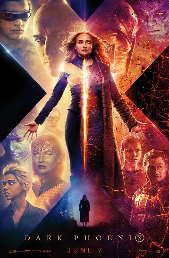 #Video Presentan nuevo avance de X-Men Dark Phoenix - poster-oficial-de-x-men-dark-phoenix