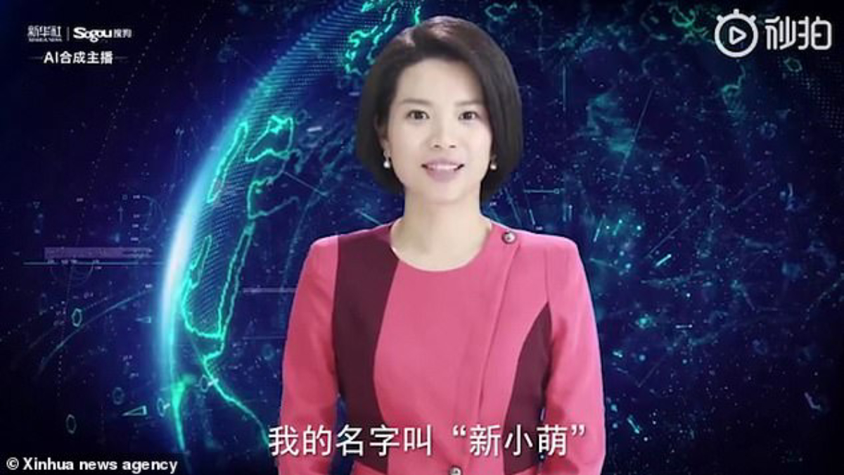 #Video Presentadora de noticias de Xinhua creada con IA