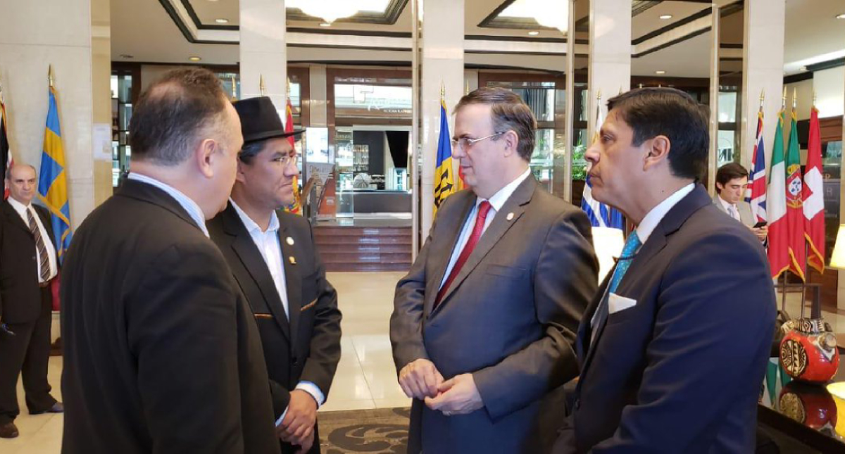 Ebrard propone mecanismo de diálogo inmediato para Venezuela