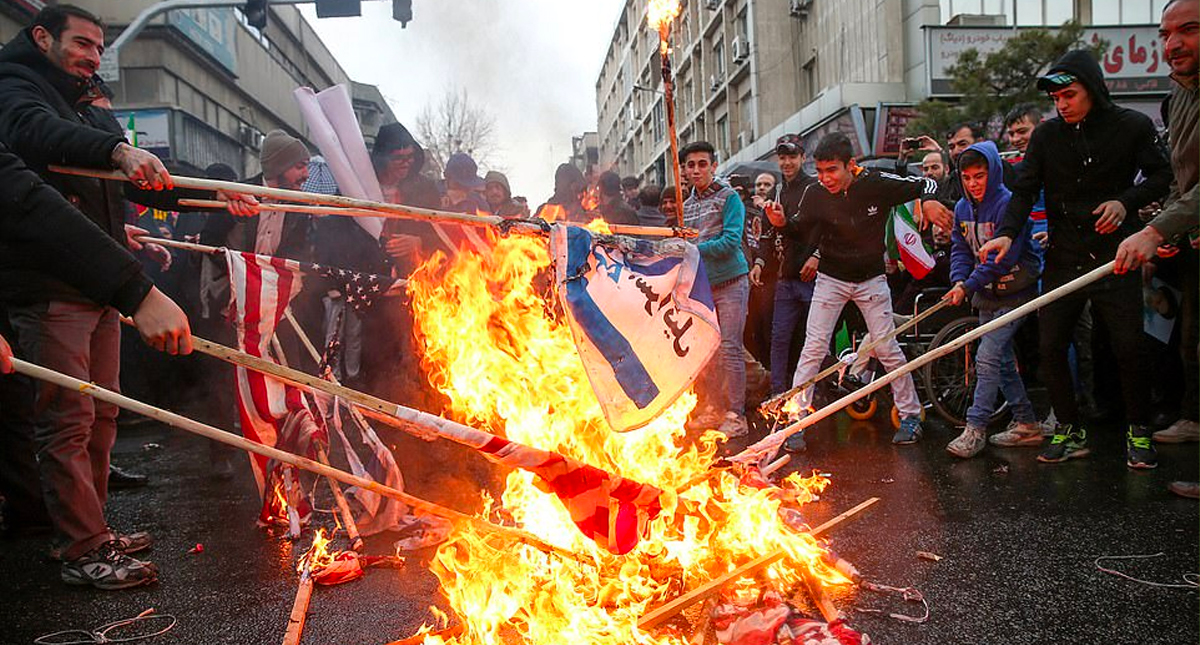 Iraníes celebran el 40 aniversario de la Revolución Islámica