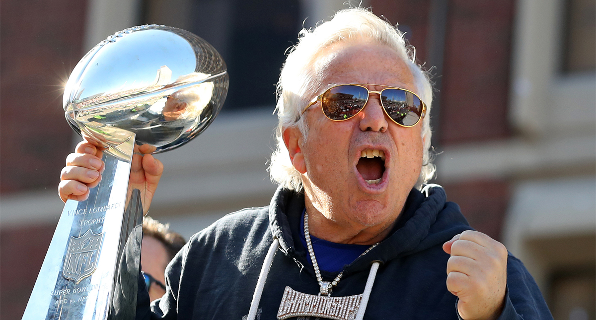 Robert Kraft dueño de los Patriotas no recibirá tratamiento especial