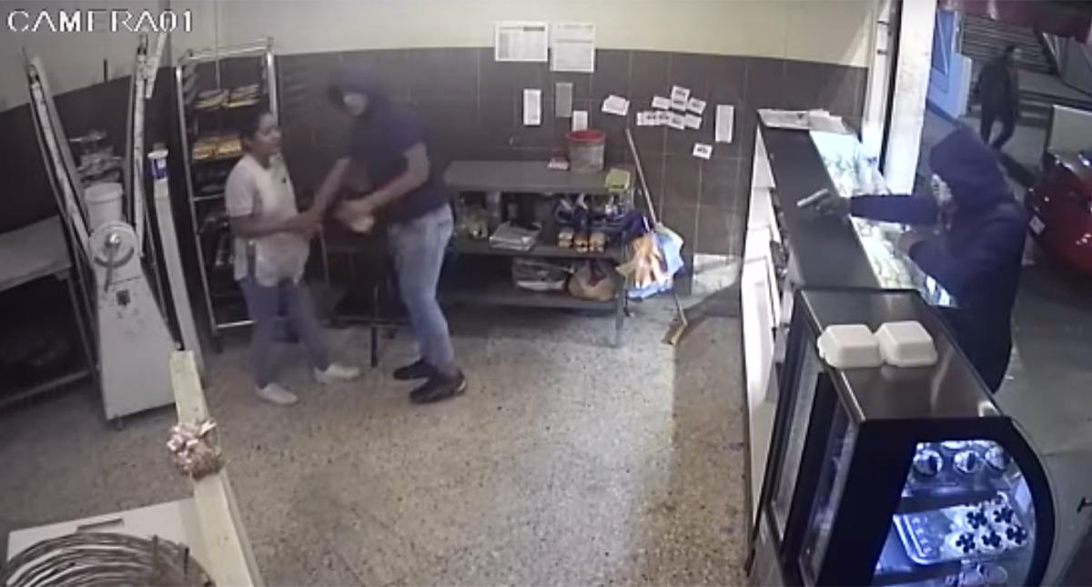 #Video Roban panadería de la Venustiano Carranza en 35 segundos