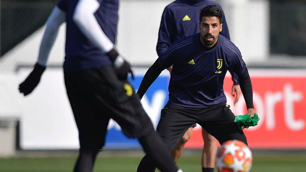 Khedira será baja de la Juventus por arritmia cardíaca
