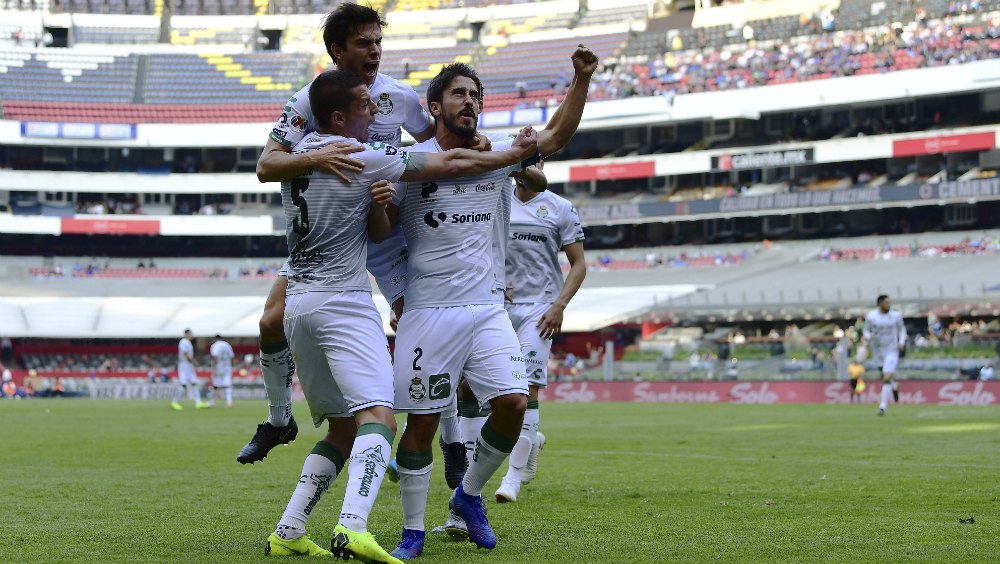 Santos Laguna ganó a Cruz Azul, quien ya tiene tres juegos sin ganar