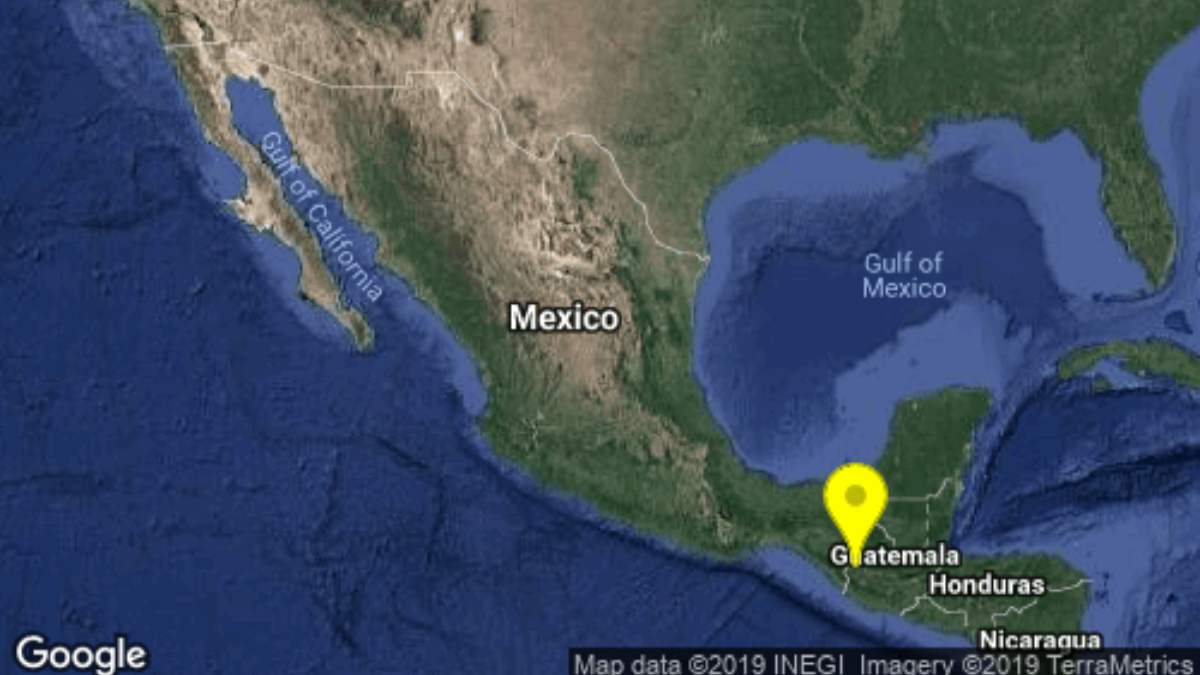 Sismo de magnitud preliminar 6.8 sacude Chiapas