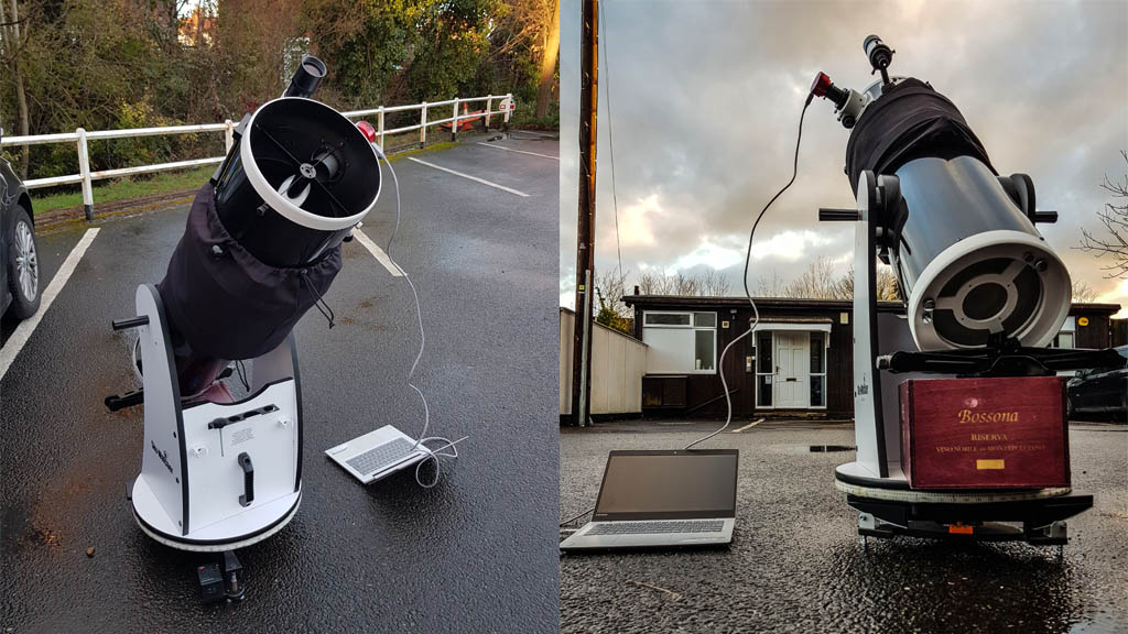 Aficionado capta a la EEI pasando enfrente de la Luna - telescopio-transito-lunar