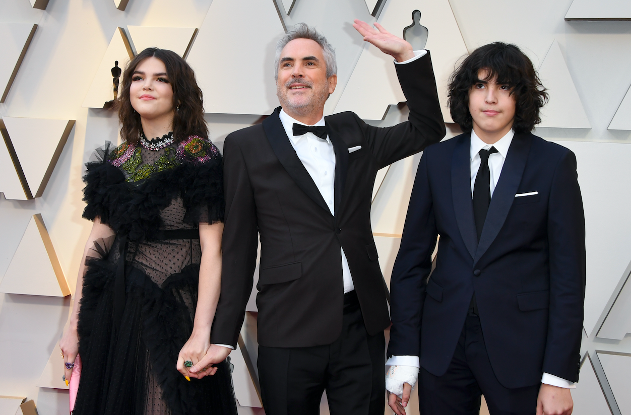 La llegada del elenco de 'Roma' a la entrega del Óscar - tess-olmo-y-cuaron