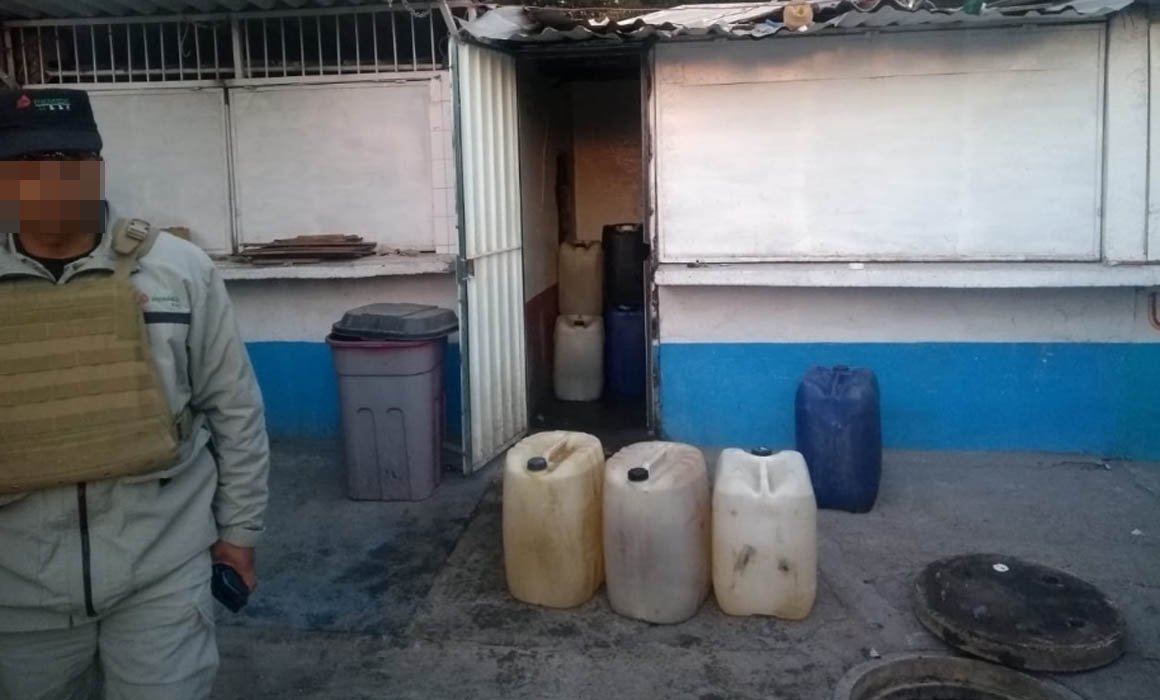 Hallan toma clandestina en mercado de Gustavo A. Madero - toma-clandestina-gam1