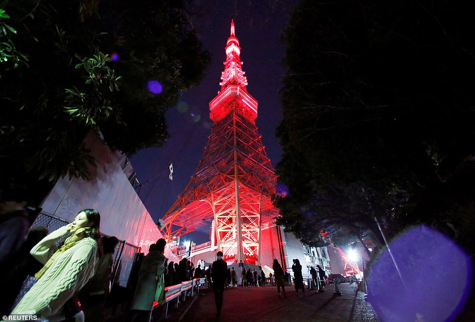 Celebraciones del Año del Cerdo en el mundo - torre-de-tokio-ano-nuevo