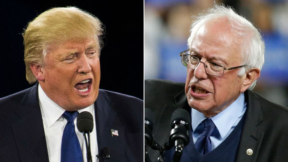 Trump llama “loco” a Bernie Sanders tras precandidatura