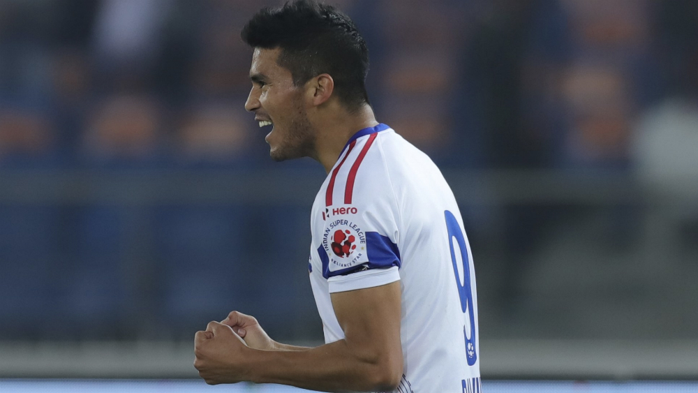 Ulises Dávila anotó con el Delhi Dynamos de la India