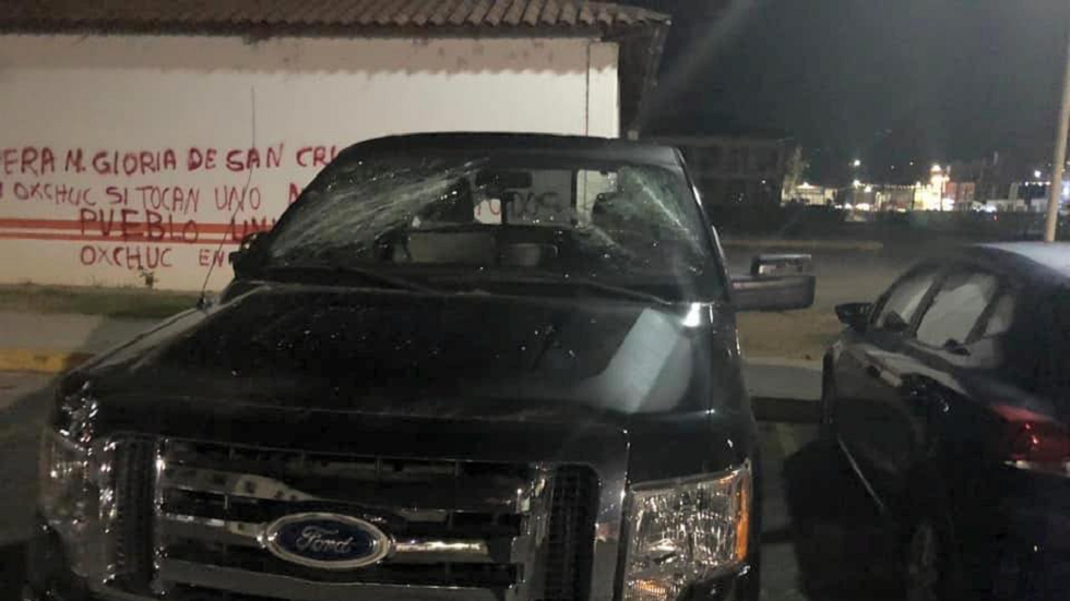 Ambientalistas vandalizan palacio de justicia en Chiapas