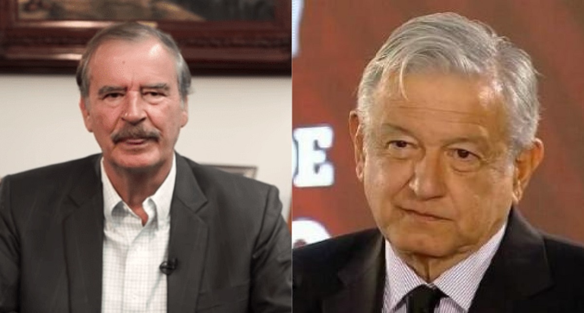 López Obrador rechaza responder a descalificaciones de Vicente Fox